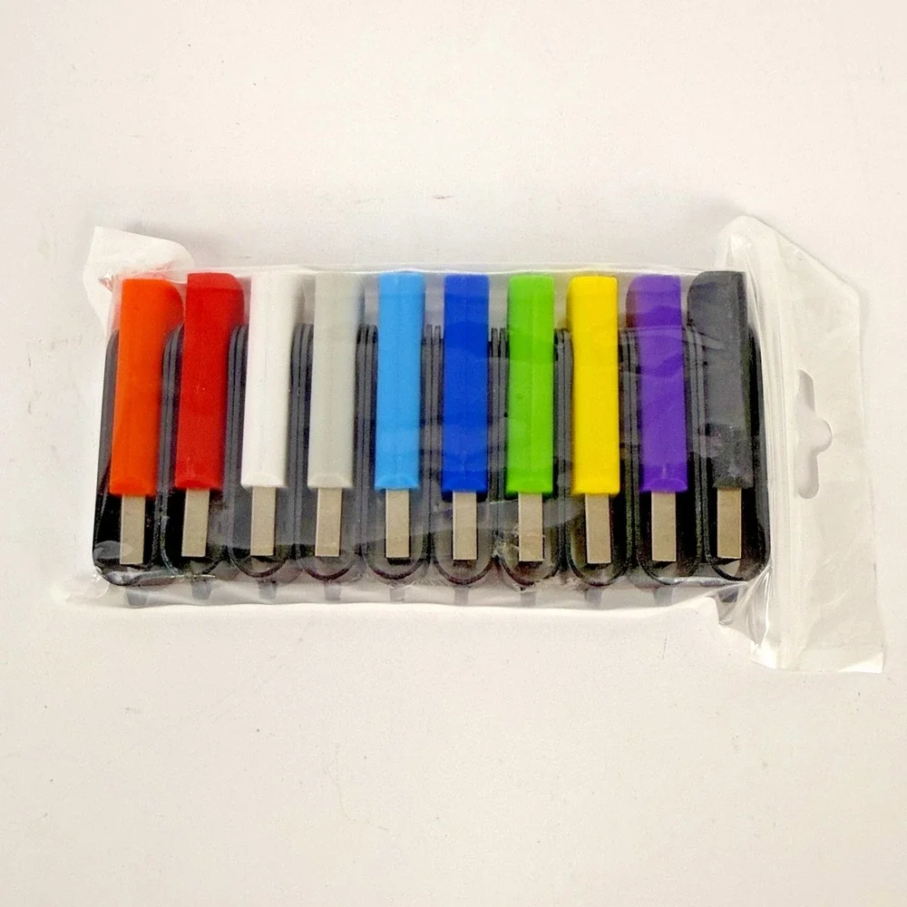 DataOcean 10 Pack 64GB USB 2.0 Flash Drives Mixed Colors Thumb Memory Sticks NWT